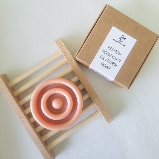 FRENCH ROSE CLAY SOAP